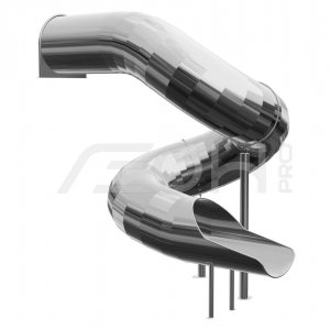 Скат труба из нержавеющей стали поворотный 360 гр (H 2-5м)