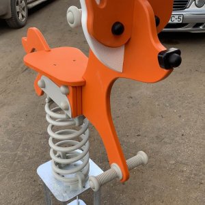 Качалка на пружине 