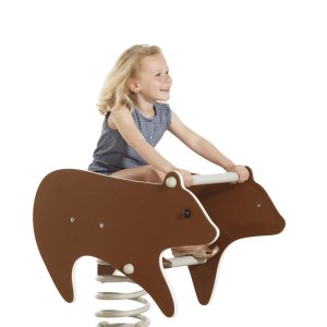 Качалка на пружине 