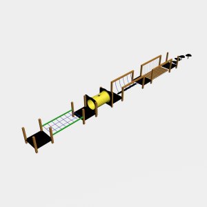 Детский спортивный комплекс VikingWood ПП-007