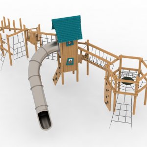 Детский игровой комплекс VikingWood Эко-1209