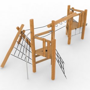 Детский игровой комплекс VikingWood Эко-1212