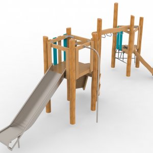 Детский игровой комплекс VikingWood Эко-1215