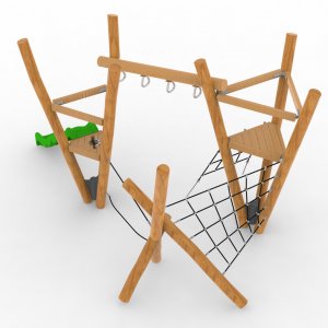 Детский игровой комплекс VikingWood Эко-1217