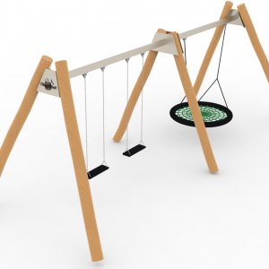 Качели отдельно стоящие VikingWood Эко-1503