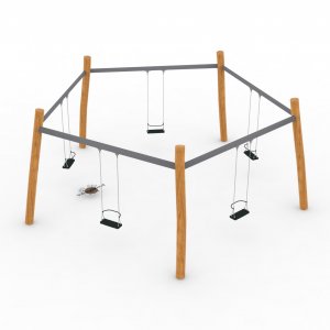 Качели отдельно стоящие VikingWood Эко-1509