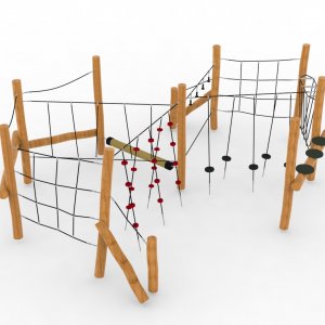 Спортивный комплекс VikingWood Эко-1707