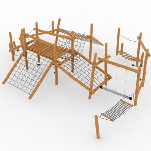 Спортивный комплекс VikingWood Эко-1708