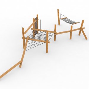 Спортивный комплекс VikingWood Эко-1720