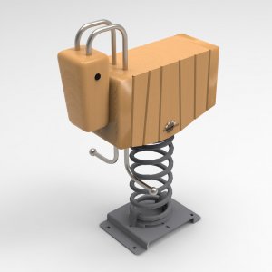 Качалка на пружине VikingWood Эко-1908