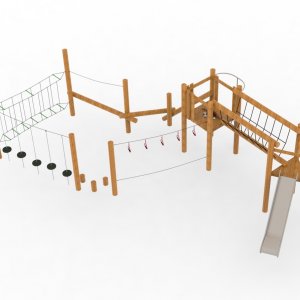 Детский игровой комплекс VikingWood Эко-2211