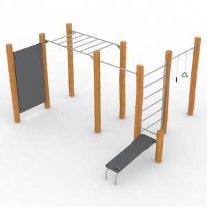 Спортивный комплекс VikingWood Эко-2246