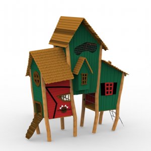 Детский игровой комплекс VikingWood Эко-3303