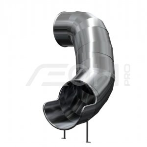 Скат тоннельный закрытый поворотный 90 гр ( h=1,5 м.) d=0,8 м.