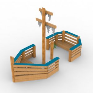 Детский игровой комплекс VikingWood Эко Немо-2