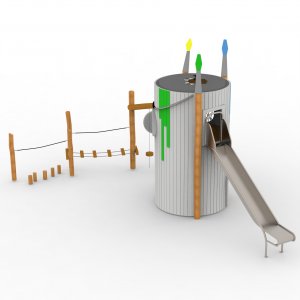 Детский игровой комплекс VikingWood Фарбы 1