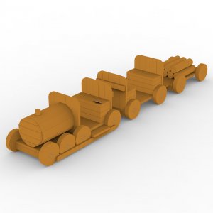 Детский игровой комплекс VikingWood Трейн 2