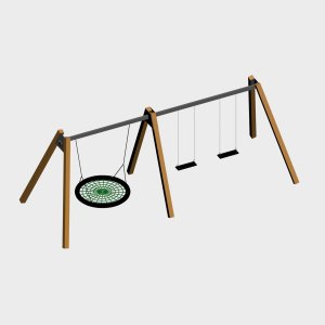 Качели отдельностоящие VikingWood ДК-005