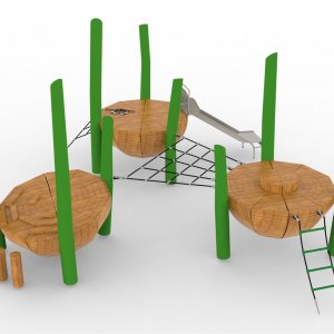 Детский игровой комплекс VikingWood Беллота 4