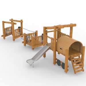 Детский игровой комплекс VikingWood Эко 