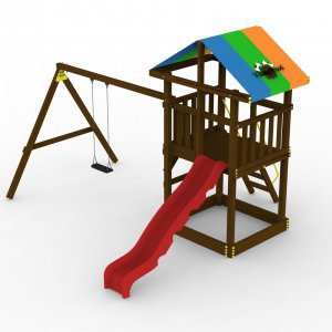 Детский игровой комплекс VikingWood Смайл Премиум
