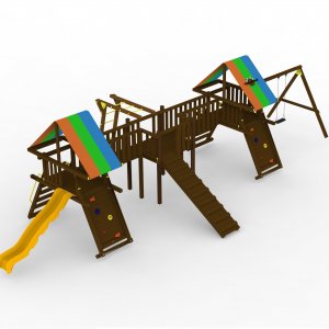 Детский игровой комплекс VikingWood Персей Премиум