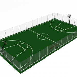 Баскетбольное поле VikingWood