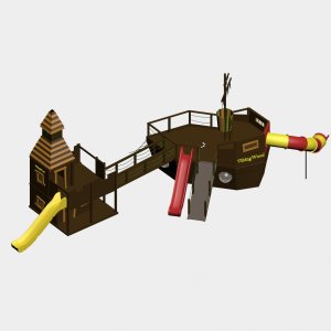 Детский игровой комплекс VikingWood Пиратский Причал