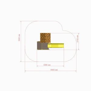 Детский игровой комплекс VikingWood Соло Премиум