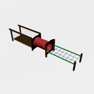 Детский спортивный комплекс VikingWood ПП-002