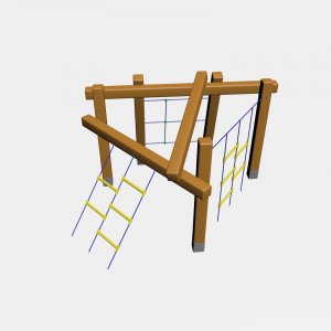 Детский спортивный комплекс VikingWood ПП-014