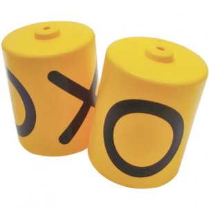 Крестики-нолики Большие (бочонки с надписями и креплениями)