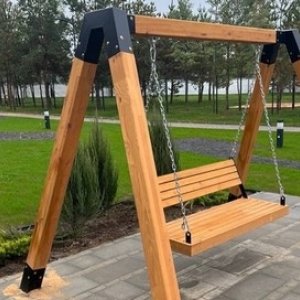 Уличная скамейка-качели VikingWood КО-01