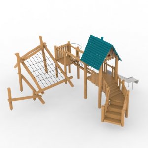 Детский игровой комплекс VikingWood Эко-1208