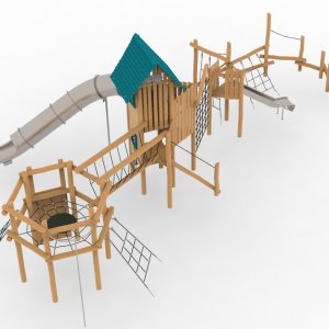 Детский игровой комплекс VikingWood Эко-1209