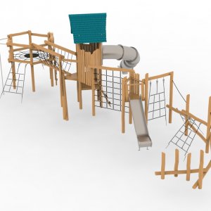 Детский игровой комплекс VikingWood Эко-1209