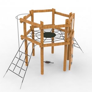 Спортивный комплекс VikingWood Эко-1223