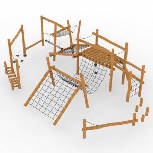 Спортивный комплекс VikingWood Эко-1708