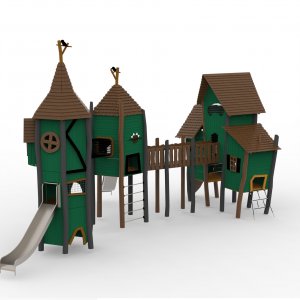 Детский игровой комплекс VikingWood Эко-3302