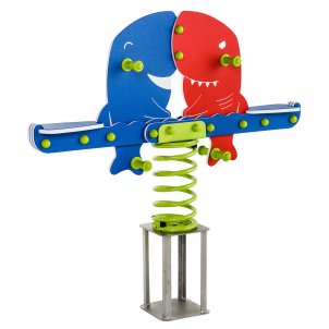 Качалка на пружине 