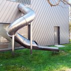 Скат труба из нержавеющей стали 