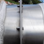 Скат труба из нержавеющей стали 