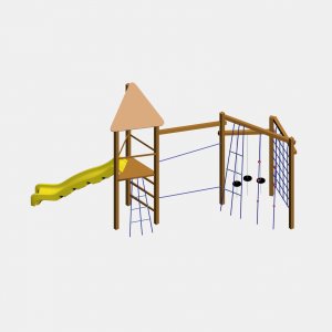 Детский игровой комплекс VikingWood Хэлси 2.