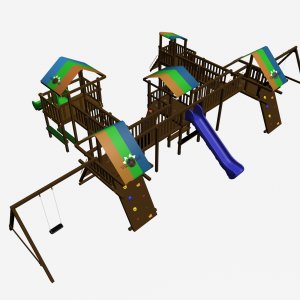 Детский игровой комплекс VikingWood Ксил