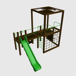 Детский игровой комплекс VikingWood Квадро 5