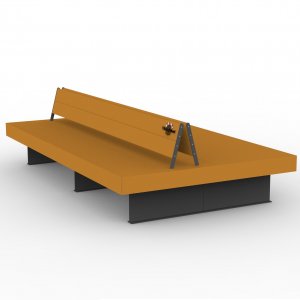 Уличная скамейка  VikingWood F-7