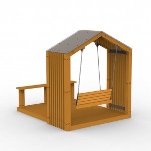 Навес с качелями Vikingwood 