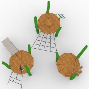 Детский игровой комплекс VikingWood Беллота 4