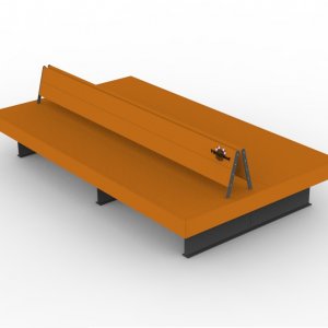 Уличная скамейка  VikingWood F-7