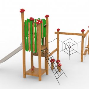 Детский игровой комплекс VikingWood Эко- Аманита